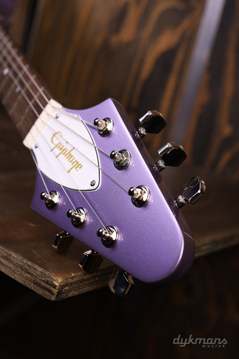 Epiphone Kirk Hammett 1979 Flying V Purple Metallic