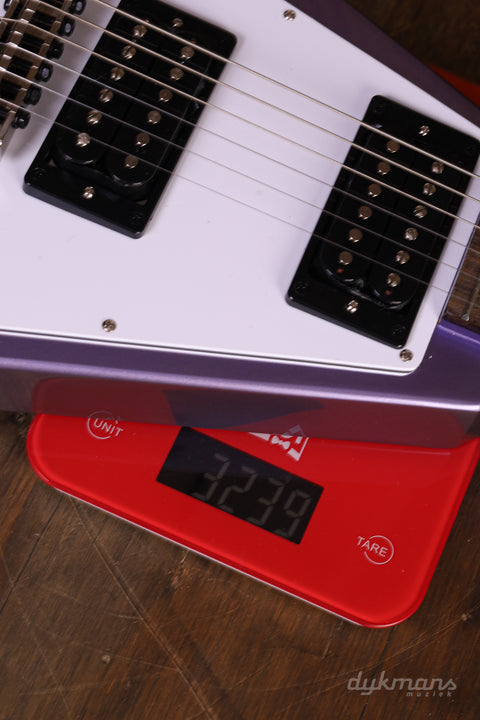 Epiphone Kirk Hammett 1979 Flying V Purple Metallic