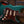 Del-Tone 60's S-Style Sherwood Green Over Sunburst