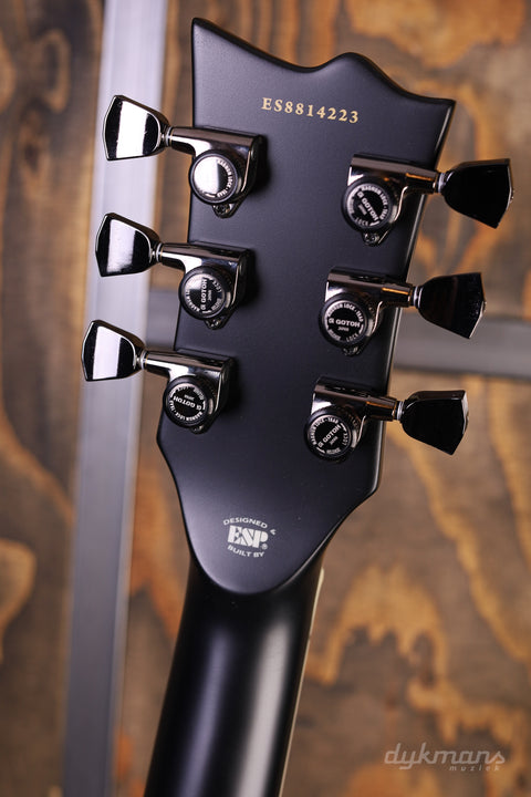 ESP E-II Eclipse Black Natural Burst Full Thickness