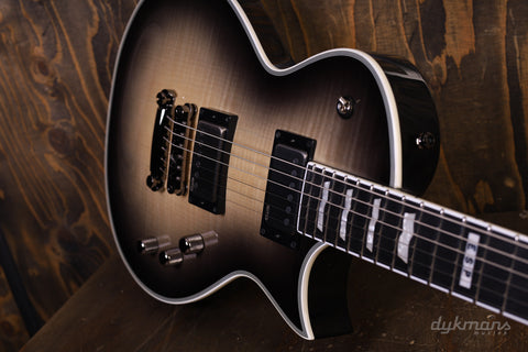 ESP E-II Eclipse Black Natural Burst Full Thickness