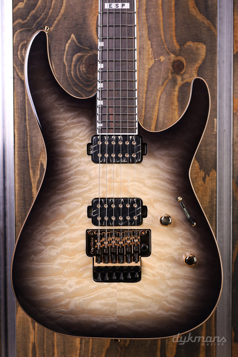 ESP E-II M-II Black Natural Burst