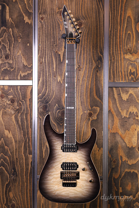 ESP E-II M-II Black Natural Burst