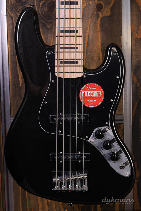 Squier Affinity Series Active Jazz Bass V Black Metallic