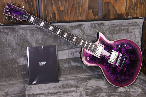 ESP Eclipse Custom Purple Peel