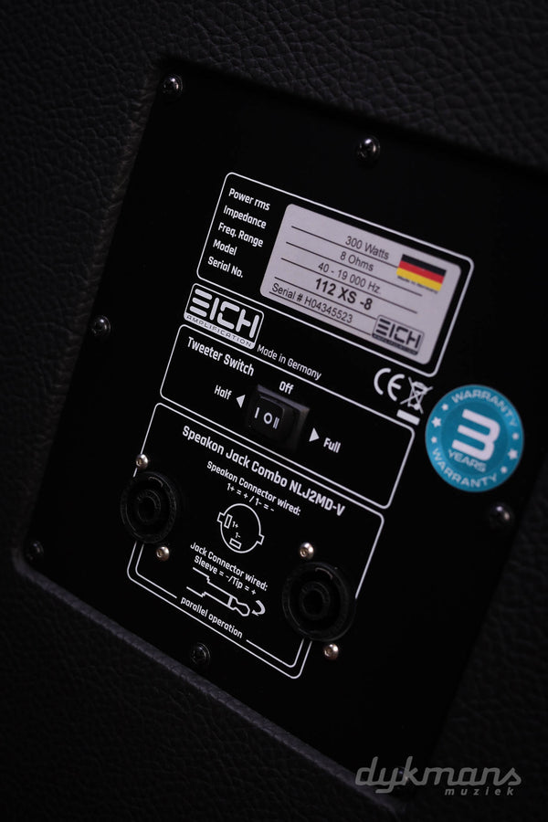 Eich 112XS 8 ohms