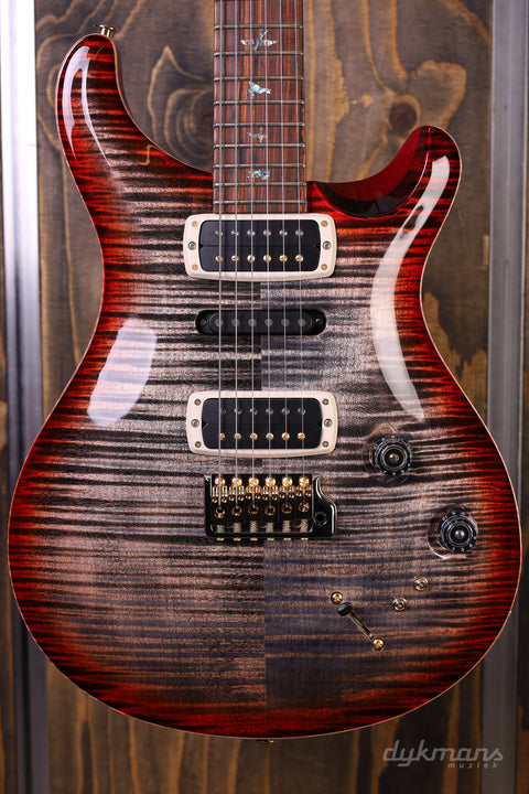 PRS Wood Library Modern Eagle V Charcoal Cherry Burst