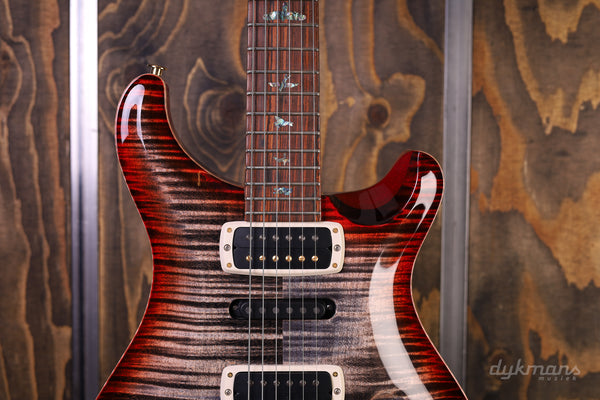 PRS Wood Library Modern Eagle V Charcoal Cherry Burst