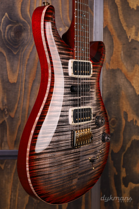 PRS Wood Library Modern Eagle V Charcoal Cherry Burst