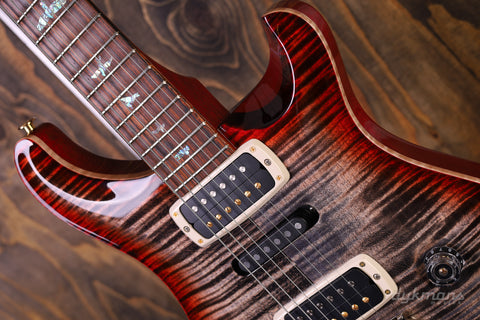 PRS Wood Library Modern Eagle V Charcoal Cherry Burst