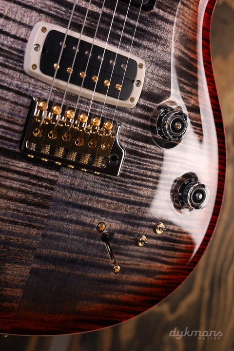 PRS Wood Library Modern Eagle V Charcoal Cherry Burst