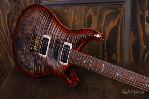 PRS Wood Library Modern Eagle V Charcoal Cherry Burst