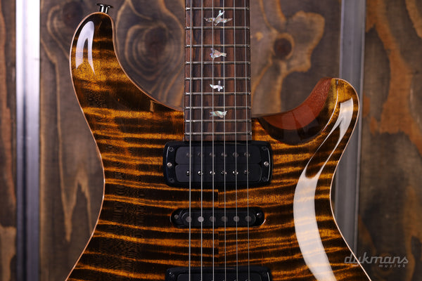 PRS Wood Library Modern Eagle V Yellow Tiger