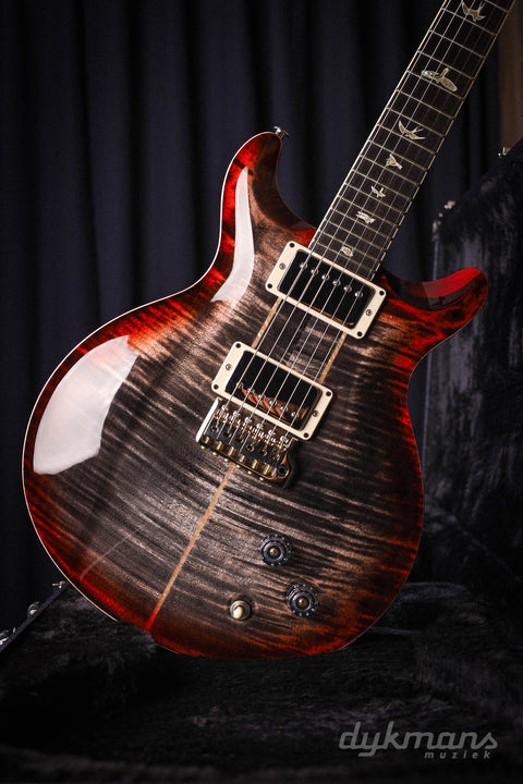 PRS Santana Retro Charcoal Cherryburst