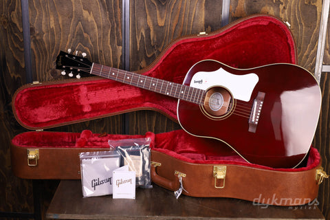 Gibson '60s J-45 Original Adjustable Saddle Wine Red