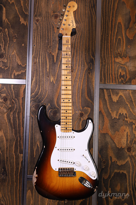 Fender Custom Shop Limited 70th Anniversary '54 Strat Relic Wide-Fade 2-Color Sunburst