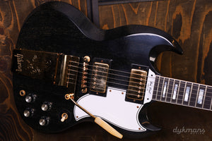 Gibson Custom '63 SG Custom 2PU Silver Fox Murphy Lab Ultra Light Aged