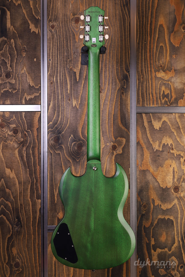 Epiphone SG Classic Worn P-90s Worn Inverness Green