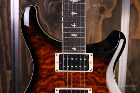 PRS SE Custom 24 Quilt Black Gold Burst