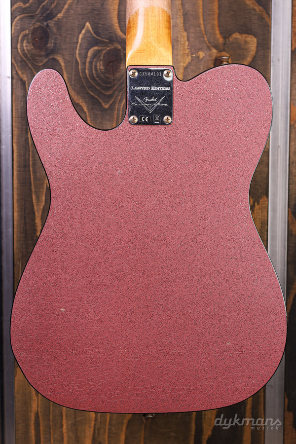 Fender Custom Shop Limited Edition CuNiFe Telecaster Custom Journeyman Relic Aged Champagne Metallic