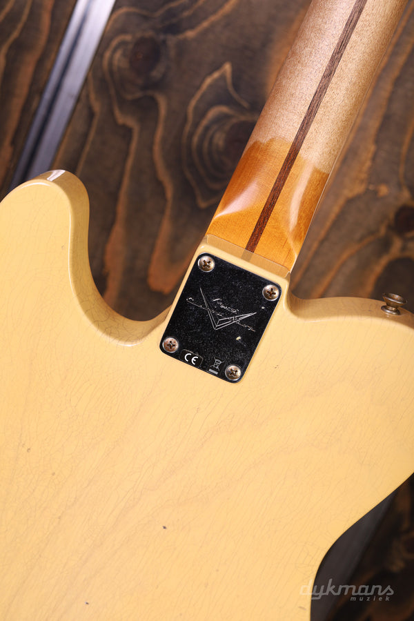 Fender Time Machine '54 Telecaster Journeyman Relic Faded Aged Nocaster Blonde