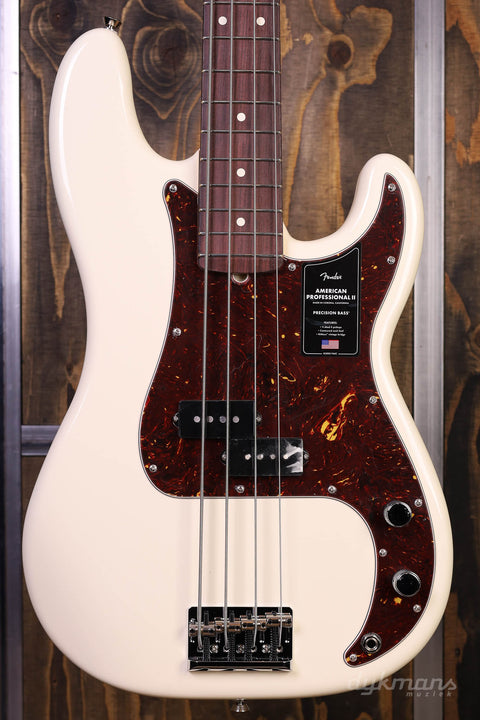 Fender American Professional II Precision Bass Olympic White