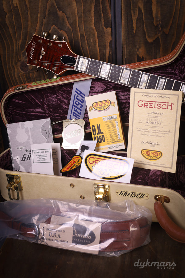 Gretsch Custom Shop 1955 Chet Atkins 6120 Vintage Orange Heavy Relic