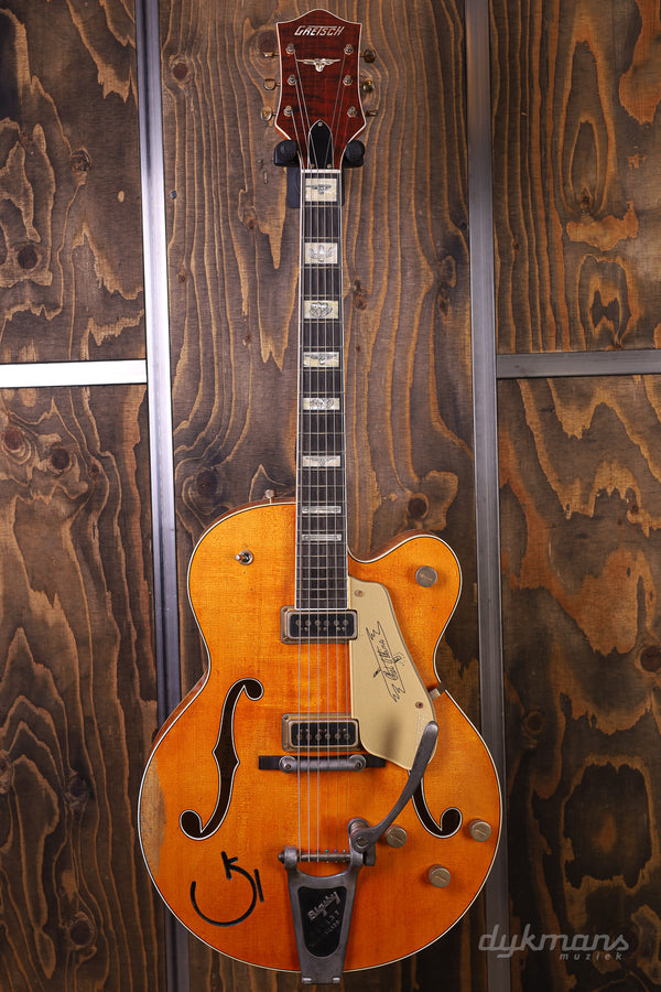 Gretsch Custom Shop 1955 Chet Atkins 6120 Vintage Orange Heavy Relic