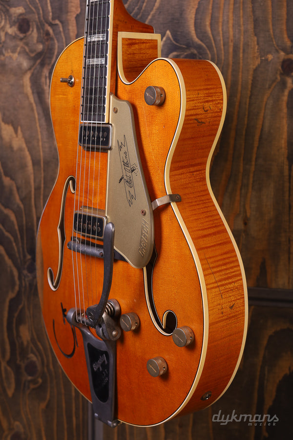 Gretsch Custom Shop 1955 Chet Atkins 6120 Vintage Orange Heavy Relic