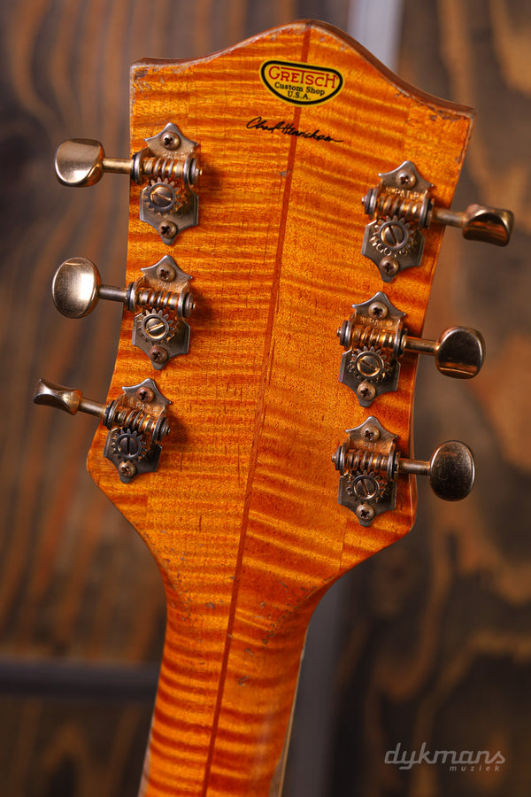 Gretsch Custom Shop 1955 Chet Atkins 6120 Vintage Orange Heavy Relic