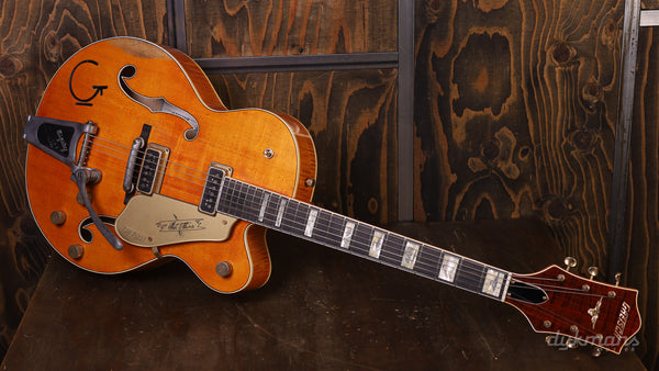 Gretsch Custom Shop 1955 Chet Atkins 6120 Vintage Orange Heavy Relic