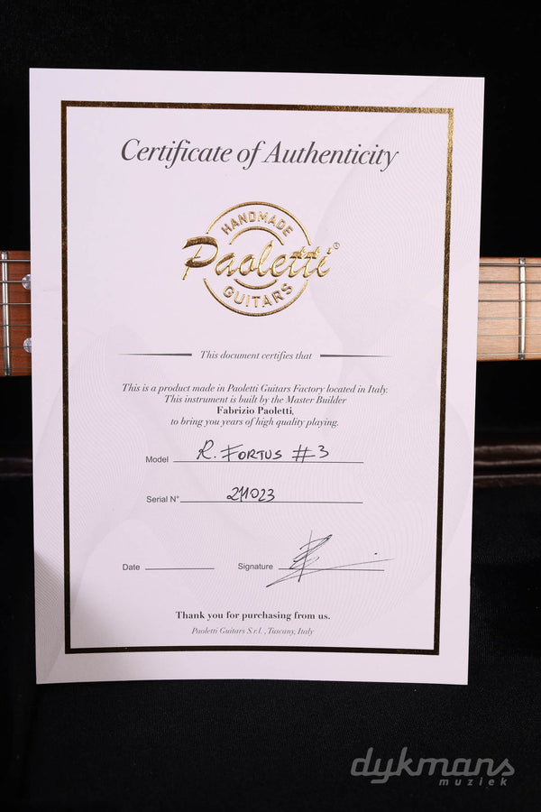 Paoletti Richard Fortus Signature Cream