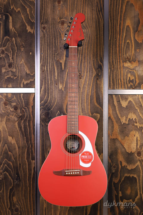 Fender Malibu Player Fiesta Red