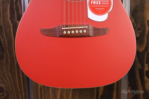 Fender Malibu Player Fiesta Red