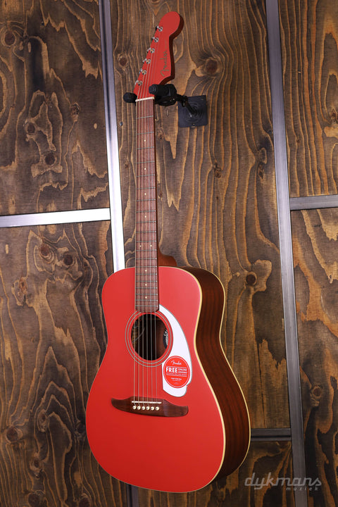 Fender Malibu Player Fiesta Red