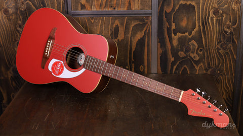 Fender Malibu Player Fiesta Red