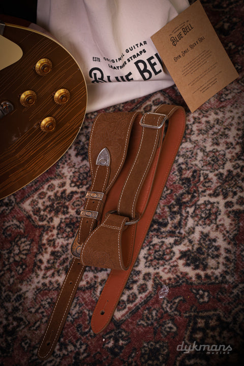 Blue Bell Monterrey Strap Oiled Suede Mid Brown