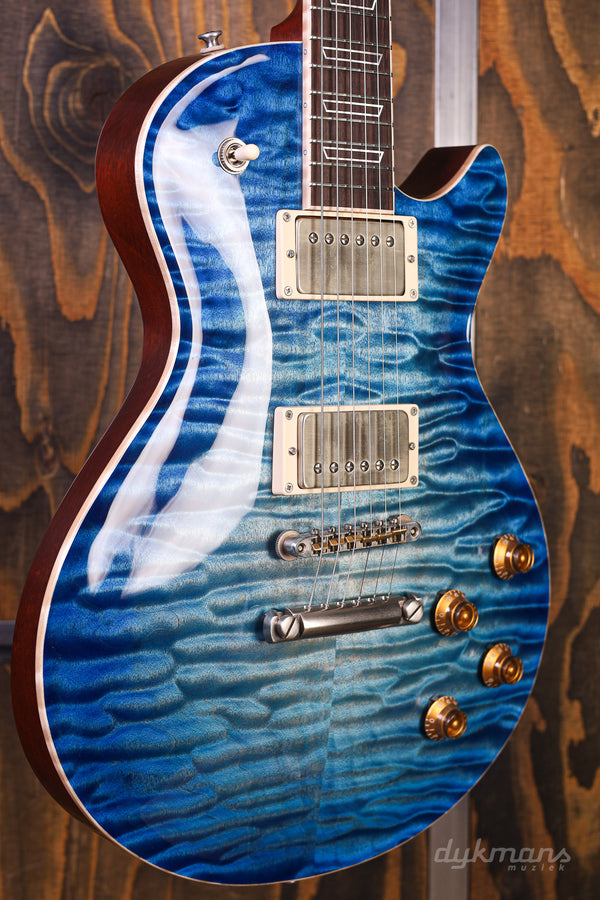 Patrick James Eggle Macon Quilted Island Blue Burst