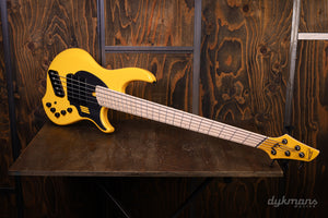 Dingwall NG3 "Nolly" Signature Ferrari Yellow 5-String