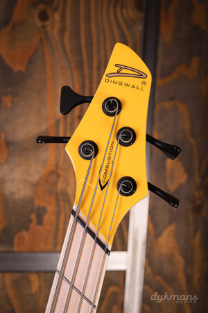 Dingwall NG3 "Nolly" Signature Ferrari Yellow 4-String