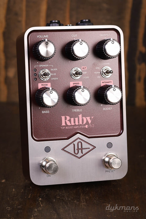 Universal Audio AUFX Ruby '63 Top Boost Amplifier