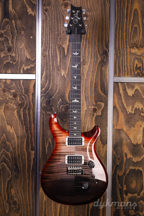 PRS Custom 24 Charcoal Tobacco Burst