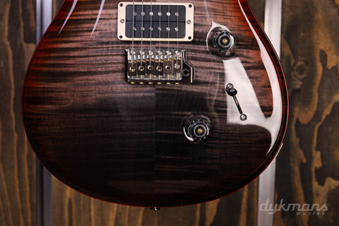 PRS Custom 24 Charcoal Tobacco Burst