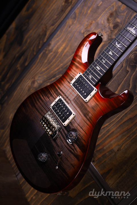 PRS Custom 24 Charcoal Tobacco Burst