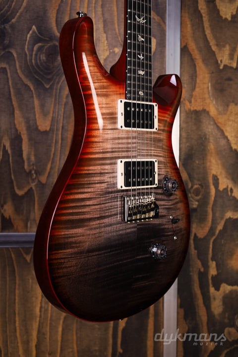 PRS Custom 24 Charcoal Tobacco Burst