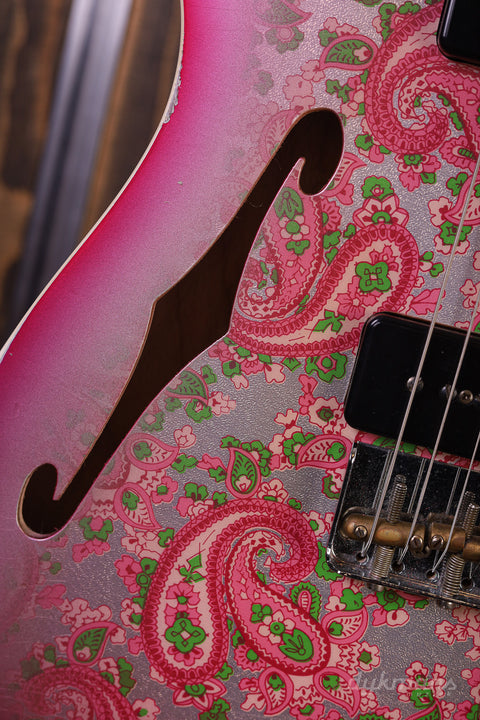 Fender Custom Shop Limited Edition dual pink P90 Relic Aged Pink Paisley Telecaster PRE-OWNED!