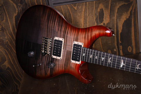 PRS Custom 24 Charcoal Tobacco Burst