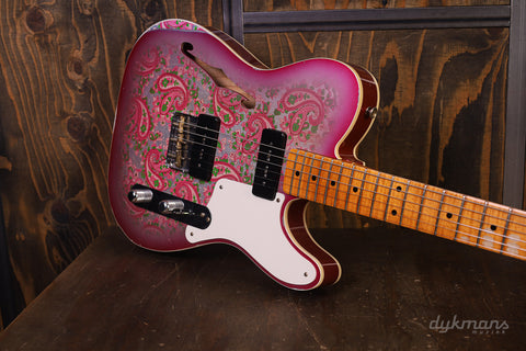 Fender Custom Shop Limited Edition dual pink P90 Relic Aged Pink Paisley Telecaster PRE-OWNED!