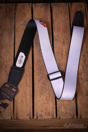Levy's 2 Inch Polyester Cherry Blossoms Guitar Strap.