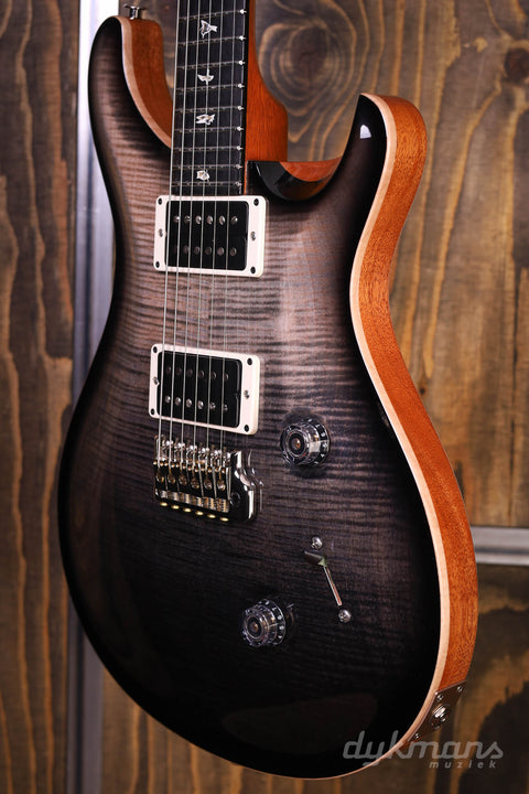 PRS Custom 24 10-Top Faded Smokeburst